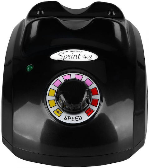 Activeshop Nail Drill Power 35W Black with 30000 Rotations per Minute