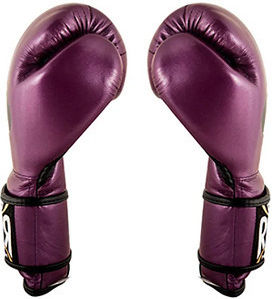 Cleto Reyes Leather Boxing Competition Gloves Purple