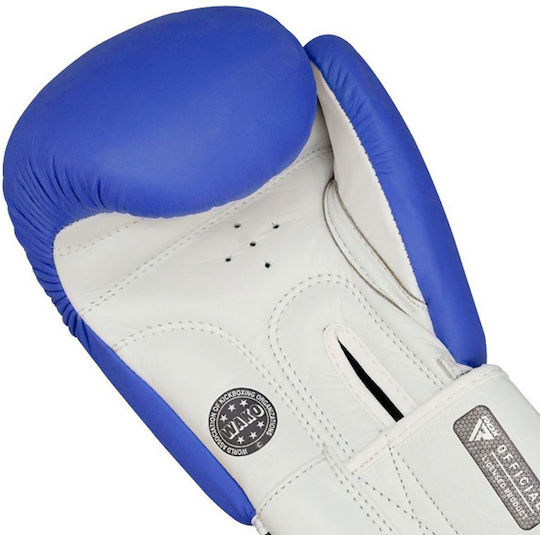 RDX Boxing Gloves Leather for Match Blue