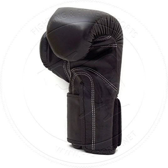Fairtex Boxhandschuhe Leder für Kampf Schwarz