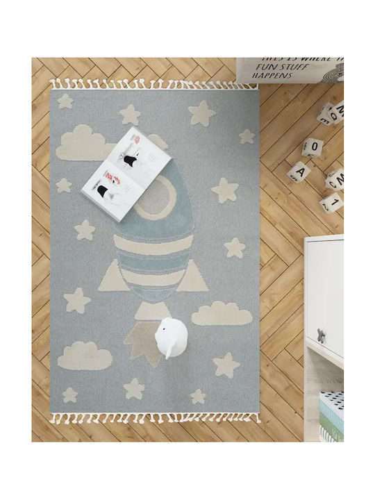 Klonaras Παιδικό Χαλί Μπλε 160x230cm