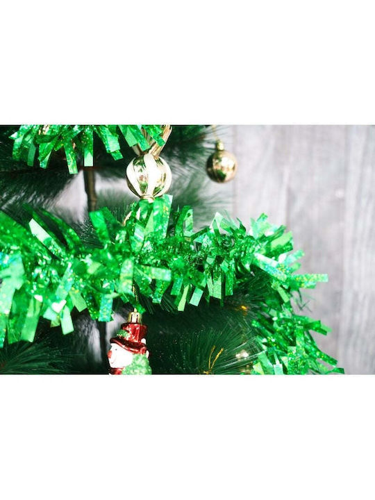 Crăciun Ghirlande Plastică Verde 200x9cm 1buc