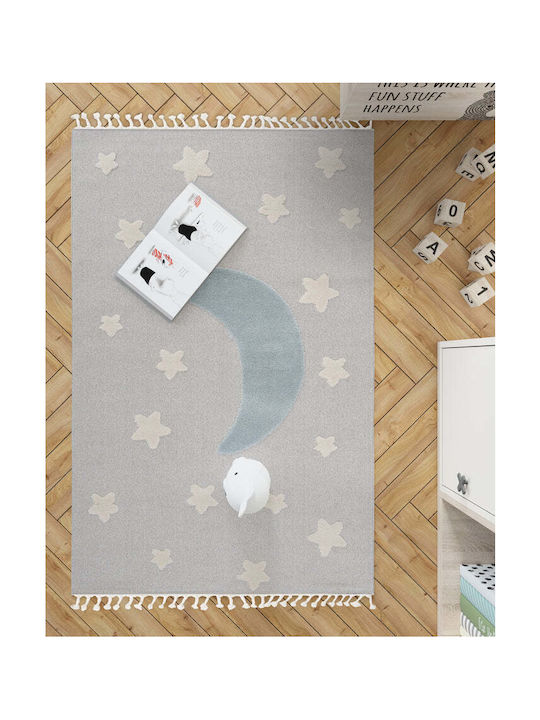 Klonaras Παιδικό Χαλί Γκρι 160x230cm