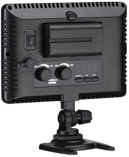 Visico Video Light 25W με Φωτεινότητα LUX 400 Lux