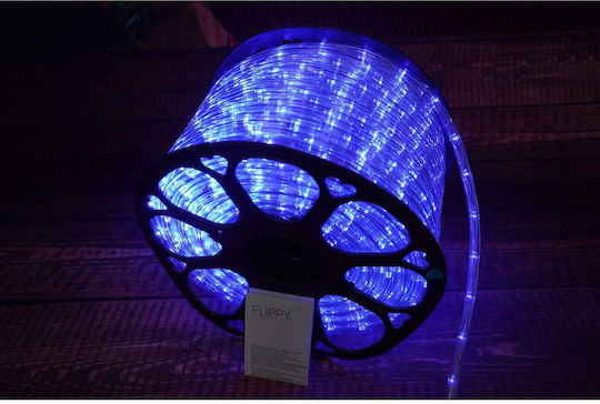 Țeavă luminată 720 Becuri 220V Roșu 30m IP65