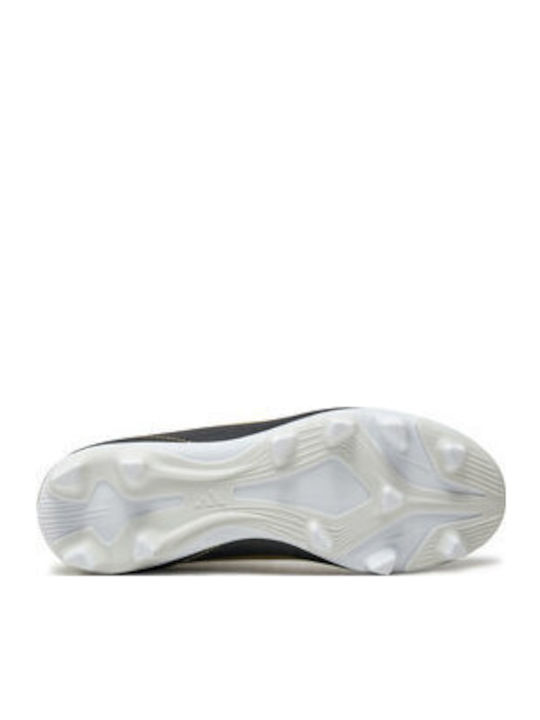 F50 Club Messi Kids Molded Soccer Shoes Gold Metallic / Cloud White / Core Black