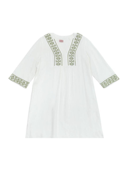 Doca Feminin Rochie de Plajă Alb