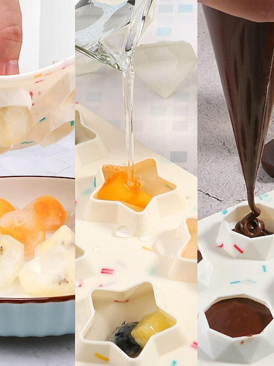 Silicone Chocolates 8 Cups Baking Pan