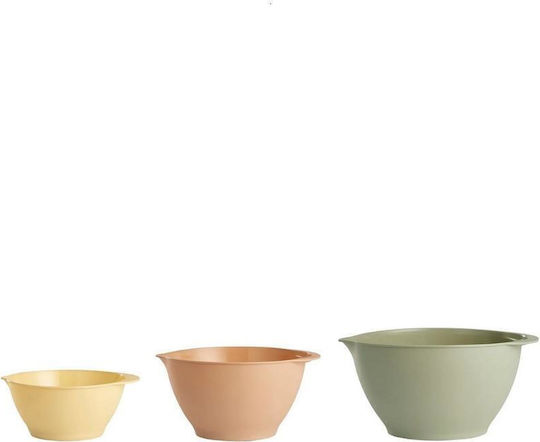DAY Mixing Bowl Plastic with Diameter 20cm. 3pcs