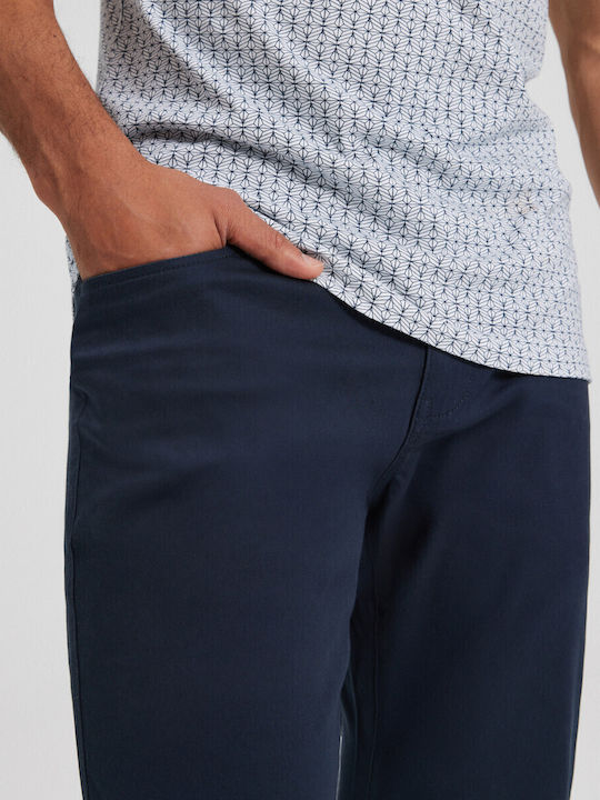 Παντελόνι σε Slim Εφαρμογή Navy
