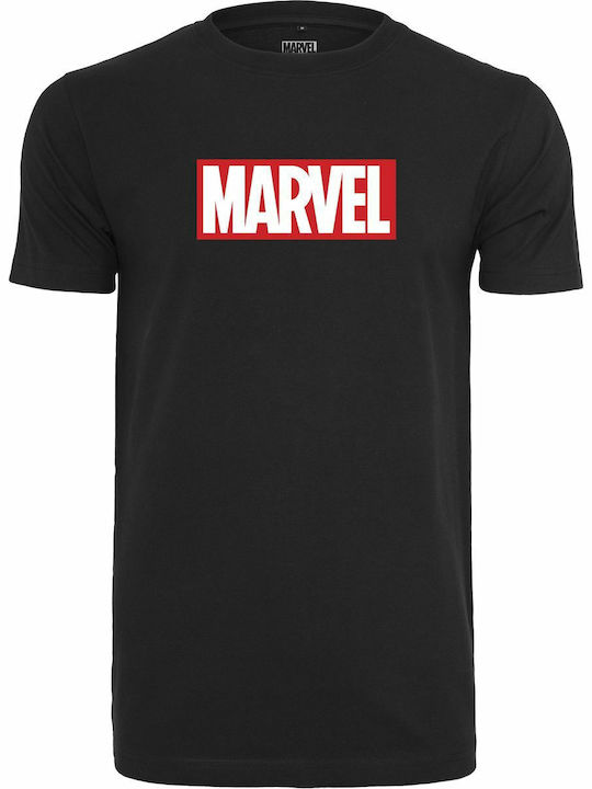 Merchcode T-Shirt Marvel Logo Tee Black