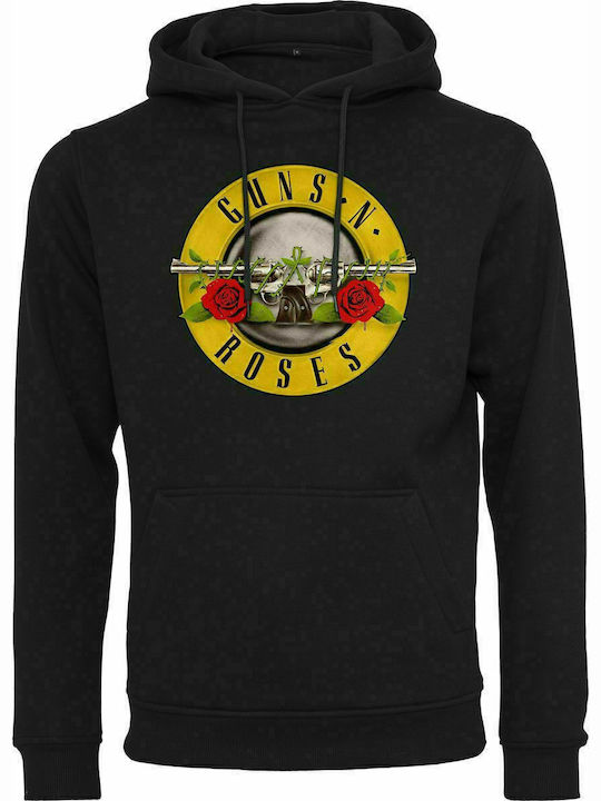 Hanorac cu glugă Guns N' Roses Negru