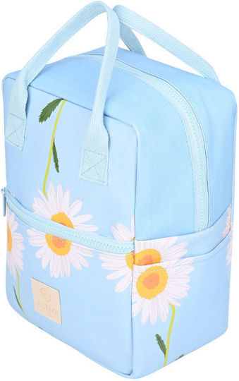 Estia Insulated Bag Handbag Save the Aegean 7 liters Dreamy Sky