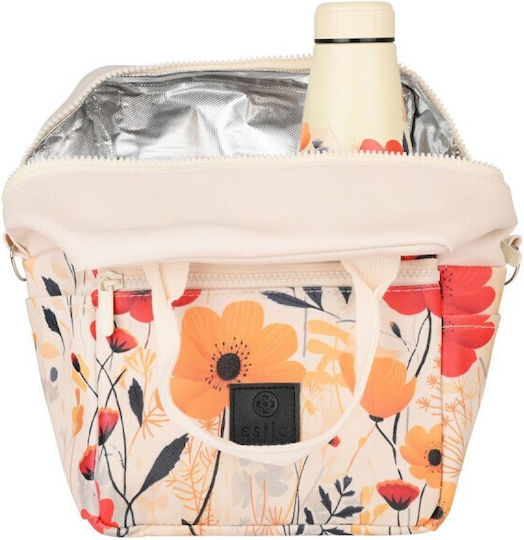 Estia Insulated Bag Handbag Save the Aegean 7 liters Summer Reverie L20 x W14 x H27cm