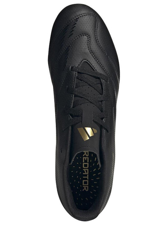 adidas Predator Club Pantofi de Fotbal cu crampoane Negre