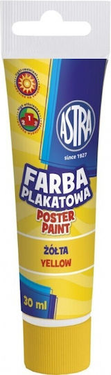 Astra Τέμπερα Ζωγραφικής Yellow σε Σωληνάριο 30ml