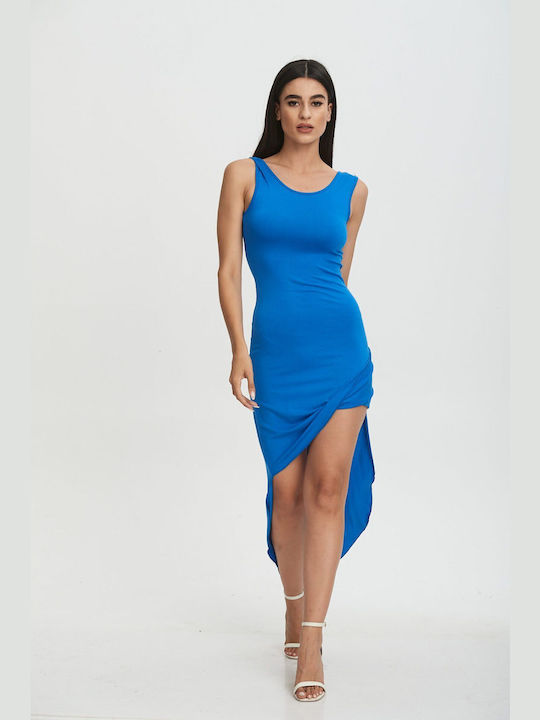 Boutique Maxi Rochie blue royal