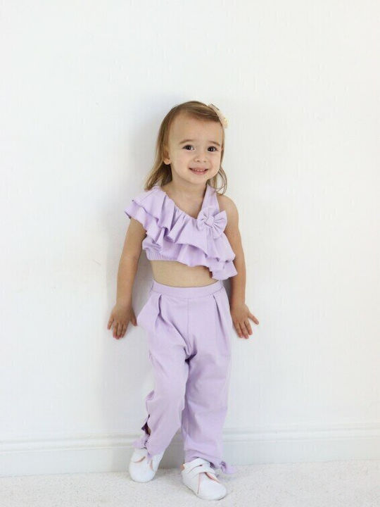 Set Summer 2pcs Purple