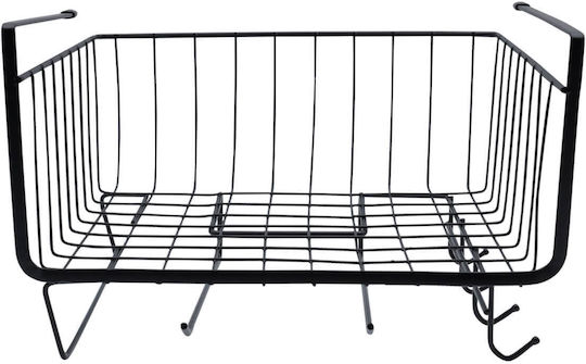 Uncle George Raft Suspendat Metalic 33x27x20cm Negru