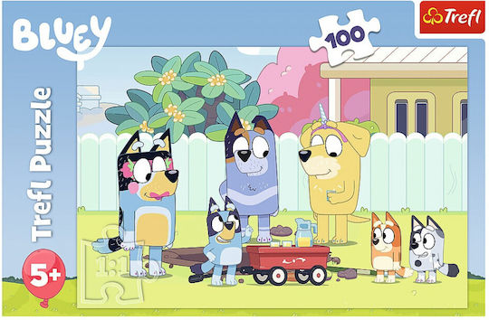 Trefl 100 Bluey Puzzle The Wonderful World of Bluey