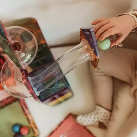 Cleverclixx Magnetisches Spielzeug Bau- und Konstruktionsspielzeug für Kinder ab 3 Jahren