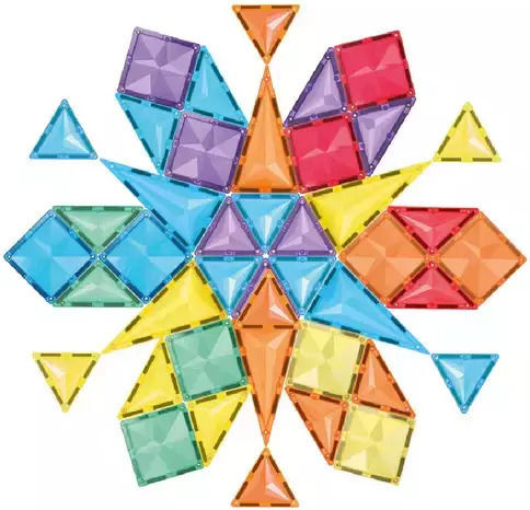 Cleverclixx Magnetisches Bau- und Konstruktionsspielzeug Für Kinder Ab 3 Jahren