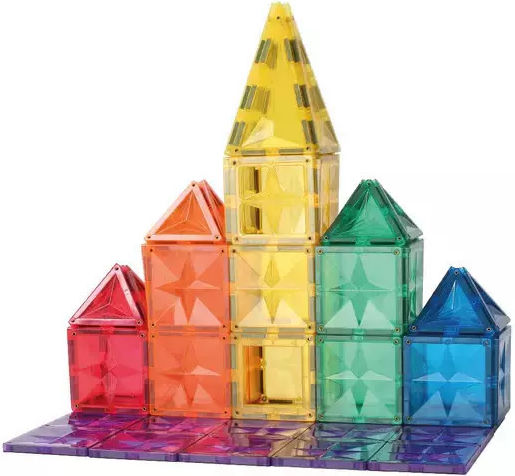 Cleverclixx Magnetisches Bau- und Konstruktionsspielzeug Für Kinder Ab 3 Jahren