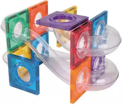Cleverclixx Magnetisches Spielzeug Bau- und Konstruktionsspielzeug für Kinder ab 3 Jahren