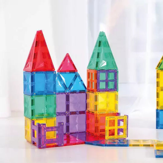 Cleverclixx Magnetisches Bau- und Konstruktionsspielzeug Für Kinder Ab 3 Jahren