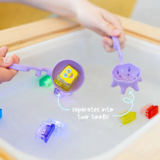 Glo Pals Baby Toy made of Silicone with Sounds for 18++ Months