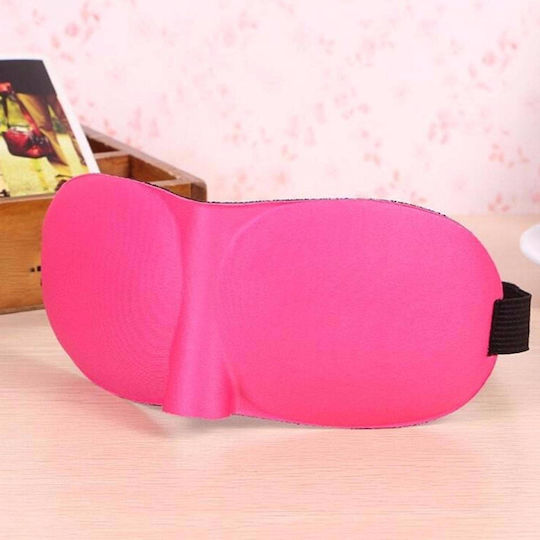 Memory Foam Sleep Mask 22.5x9cm Pink