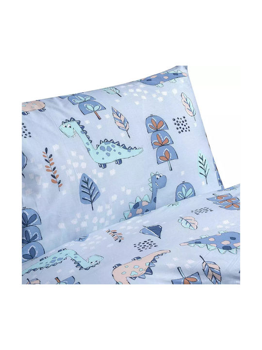 Lino Home Σετ Μονά Didi Lblue 170x260cm