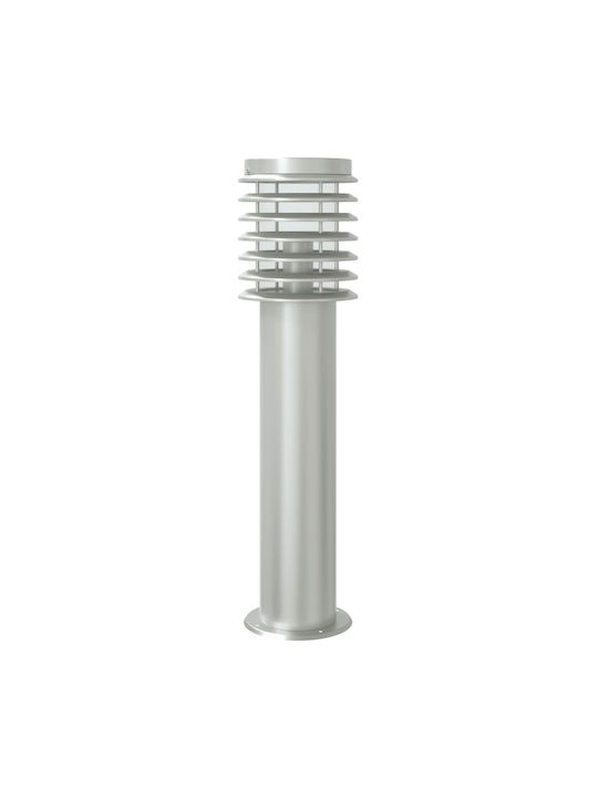 vidaXL Φωτιστικό Κολωνάκι Εξωτερικού Χώρου 40W IP44 για Ντουί E27 Ασημί