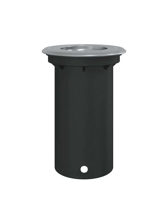 vidaXL Outdoor Floor Lamp 20W IP67 for GU10 Light Bulb Base Black