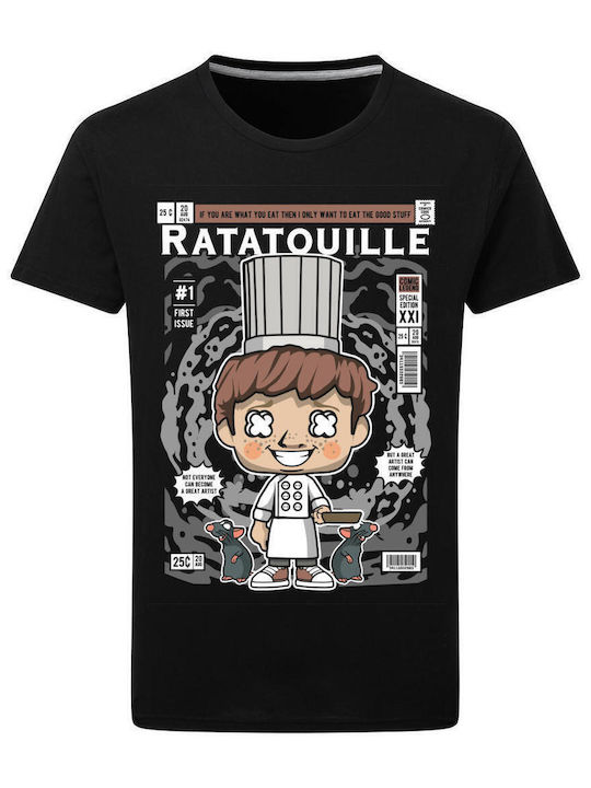 Ratatouille Linguini T-shirt Black