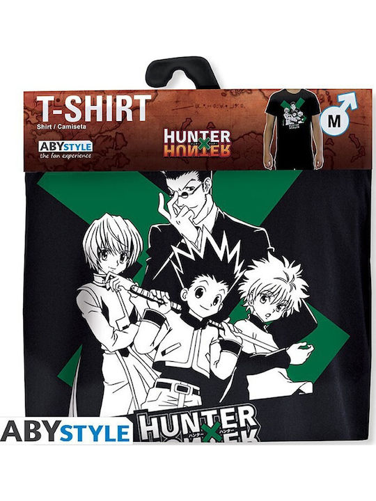 Abysse Hunter x Hunter T-shirt Schwarz Baumwolle Abysse Hunter x Hunter T-shirt Schwarz Baumwolle