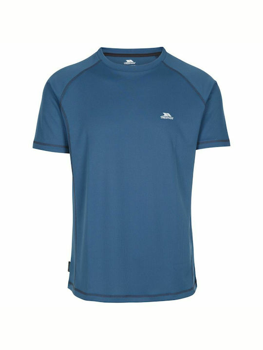 Trespass Albert Men's Athletic Short Sleeve Blouse Smokey Blue