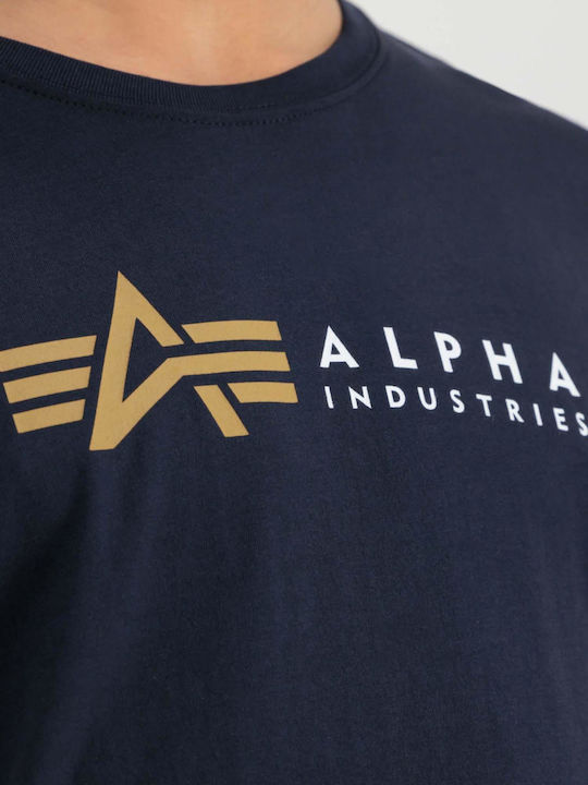 T-shirt Navy Μπλε