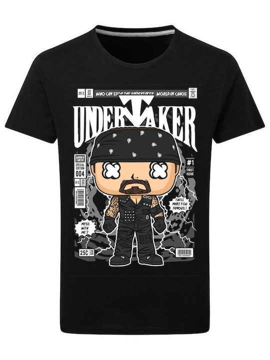 Undertaker Θεματική Μπλούζα με Στάμπα Μαύρη