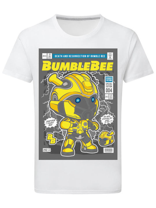 Pop Culture Bumble Bee T-shirt White