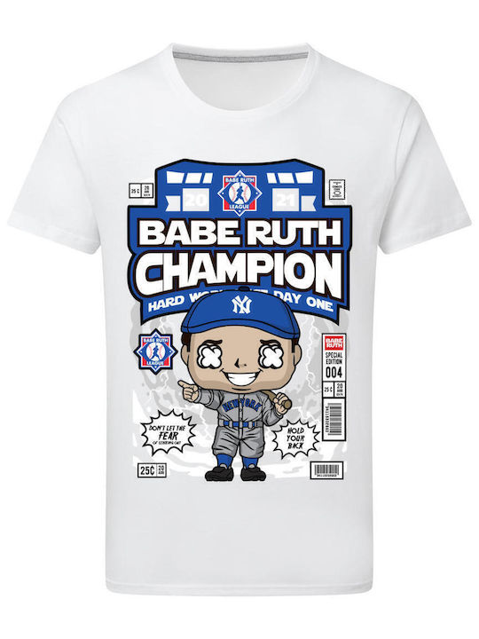 Babe Ruth T-shirt White