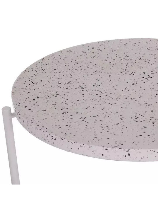 Tisch für kleine Außenbereiche Stabil White 60x60cm