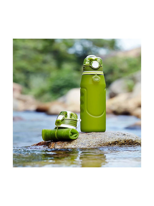 Alpin Plastic Water Bottle 550ml Green