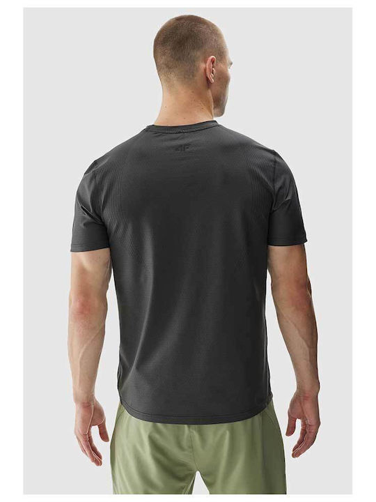 4F Functional Men's Short Sleeve Blouse Gray