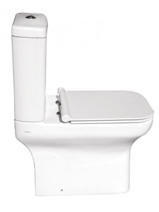 Huida Ariston Floor-Standing Toilet Rimless with Cover Soft Close White