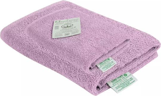 Family Enterprise Set Prosoape de Baie 2 buc Roz Greutate 450gr/m²