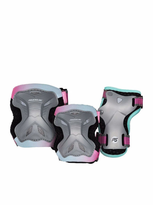 Powerslide Pro Girls Παιδικό Σετ Προστατευτικών