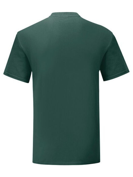 Fruit of the Loom Iconic 150 T Men's Short Sleeve Promotional T-Shirt Forest Green