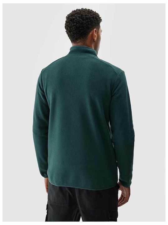 4F Men's Sweatshirt Jacket Green