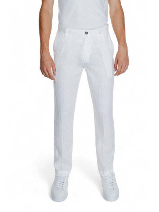 Borghese Men's Trousers White